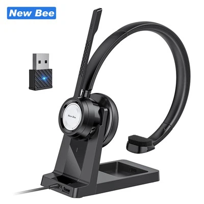 DSP ENC bežične slušalice za jedno uho s mikrofonom