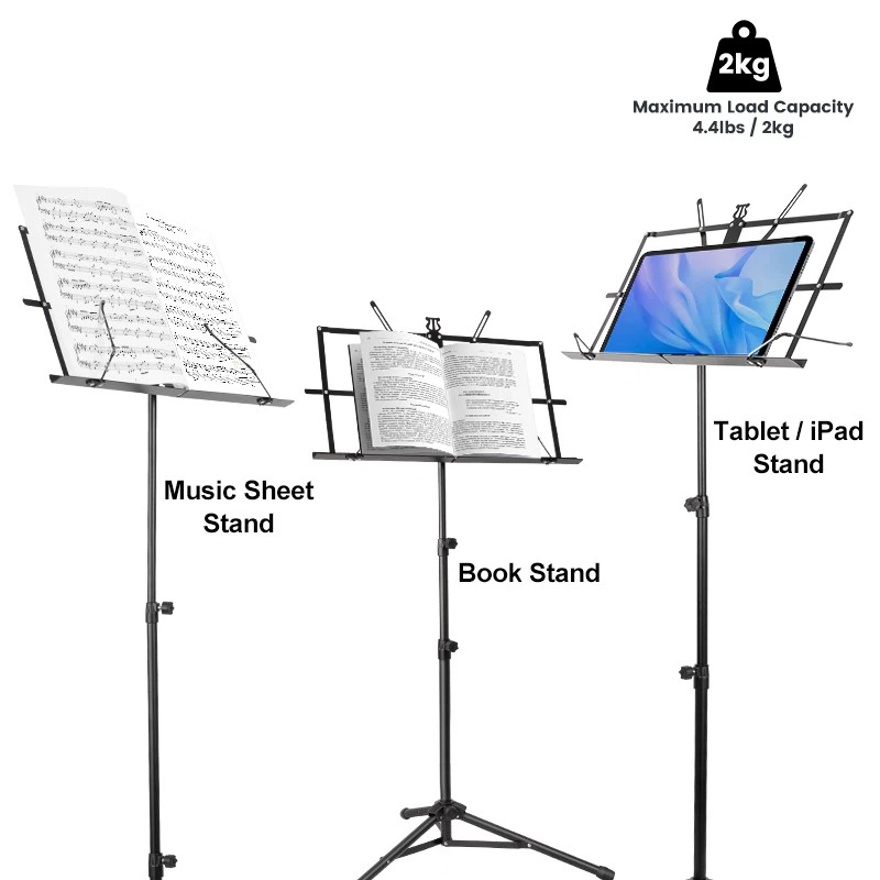 Folding Metal Music Sheet Stand